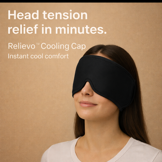 Relievo™ Cooling Cap – Soothing Comfort for Rest & Relaxation