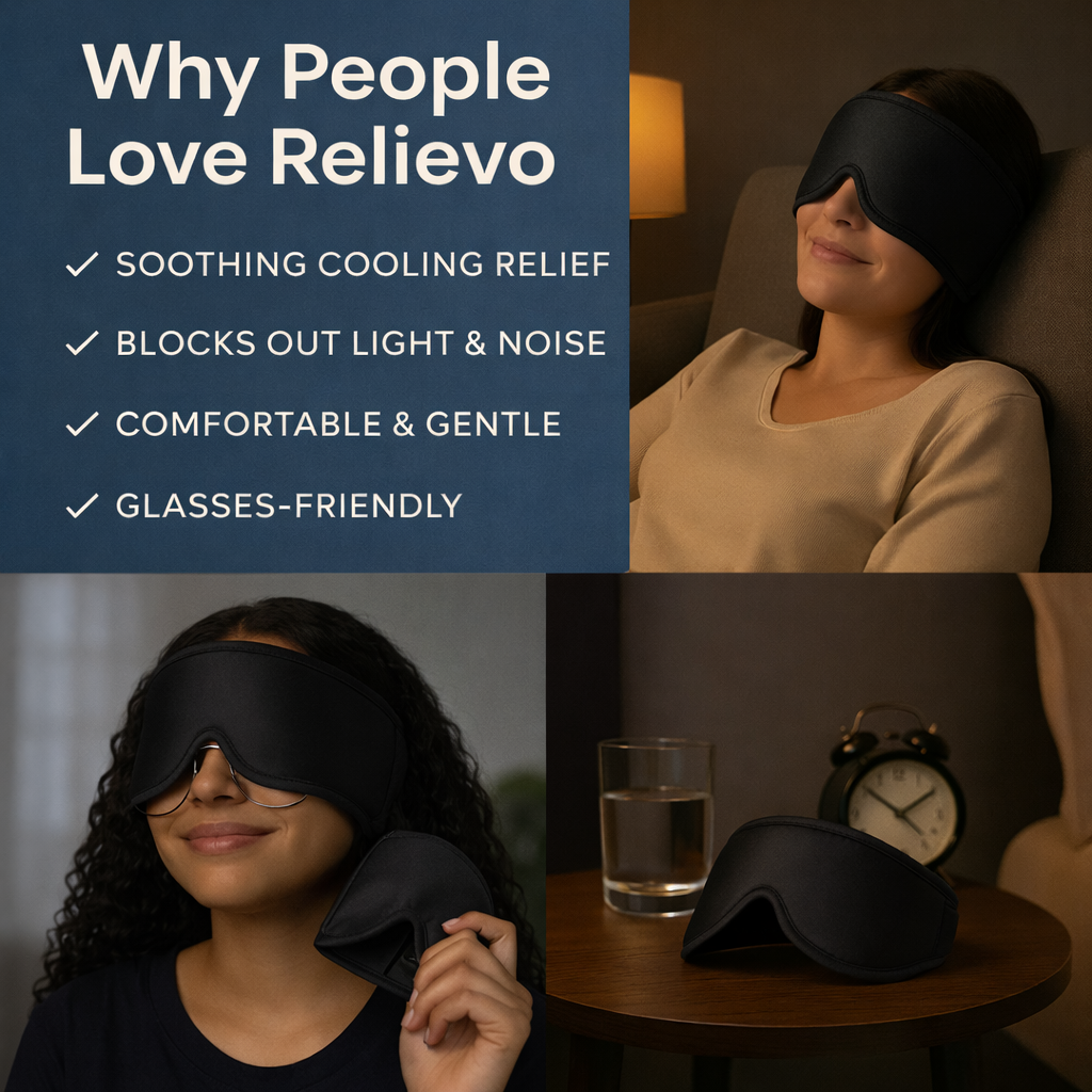 Relievo™ Cooling Cap – Soothing Comfort for Rest & Relaxation